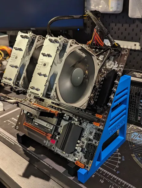 Chân Đế Mainboard Cloudiko Cho PC Mở Hoặc Máy Đào CPU - Image 2