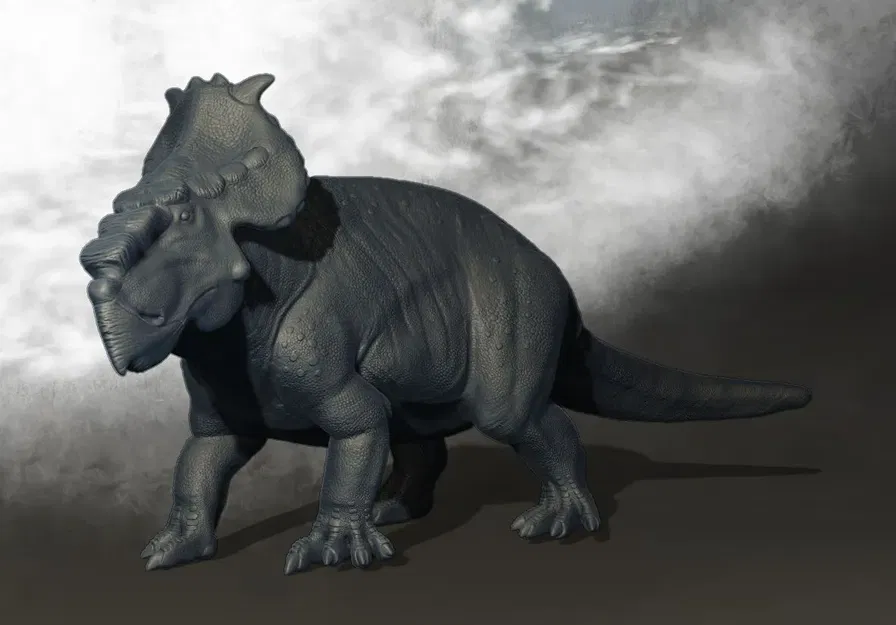 Tượng Pachyrhinosaurus Tỉ Lệ 1:24 - Image 1