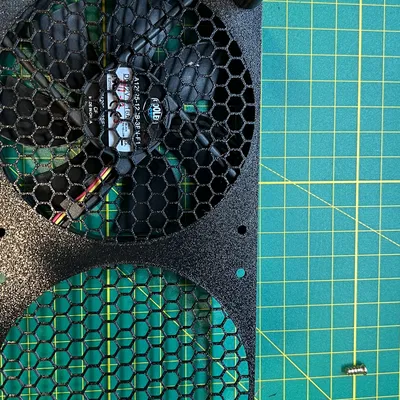 Vỉ quạt 2x 120mm có chân