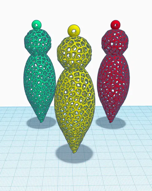 Christmas Ornament special voronoi - Image 1