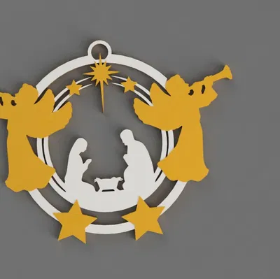 Trang trí cây thông Noel V1