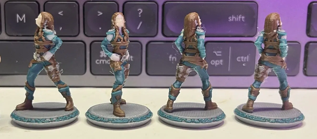 Elf Chiến Binh & Elf Tên Trộm Tô Màu 4 Sắc - Image 1