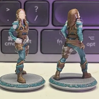 Elf Chiến Binh & Elf Tên Trộm Tô Màu 4 Sắc