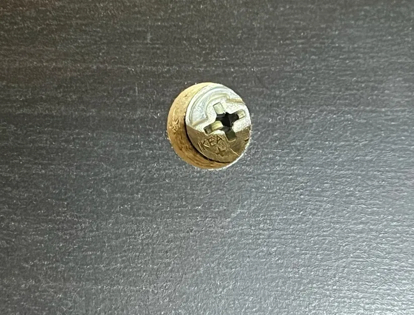 Nắp bịt lỗ bàn TV LACK IKEA - Image 4