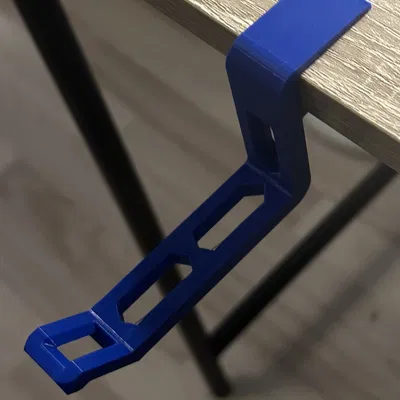 Móc Treo Tai Nghe Hình Lục Giác Có Kẹp (Không Cần Vít)