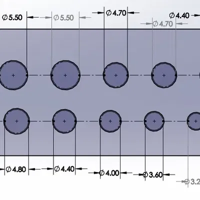 Giá Đỡ Mũi Khoan Pegboard