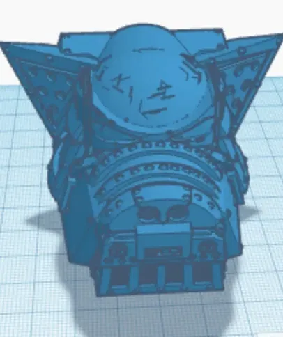 Caput Draconis - Đầu Titan Warhound Phối Lại - Image 3
