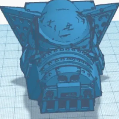 Caput Draconis - Đầu Titan Warhound Phối Lại