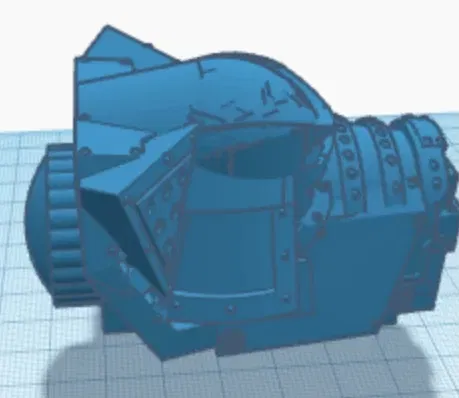 Caput Draconis - Đầu Titan Warhound Phối Lại - Image 4