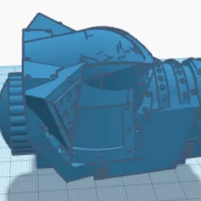 Caput Draconis - Đầu Titan Warhound Phối Lại