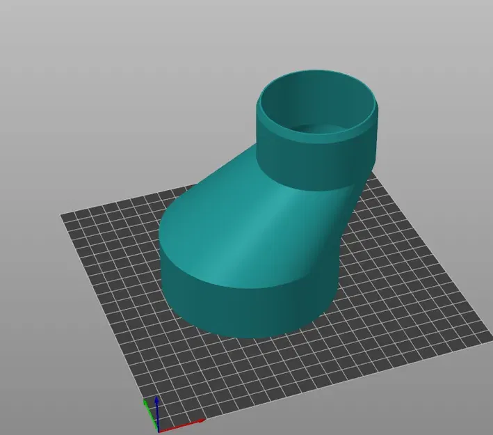 Ống giảm lệch 45mm - Image 1