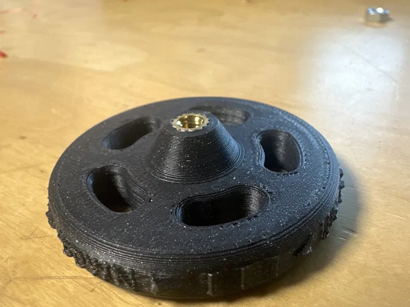 Bánh xe cân giường với ốc ren đồng M4 - Image 1