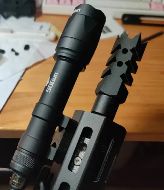 Giá Gắn Đèn Scout 45 Độ Cho Ray M-LOK - Image 2