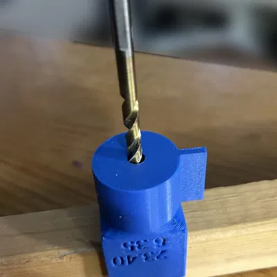 Drill guide (w/FreeCAD spreadsheet)