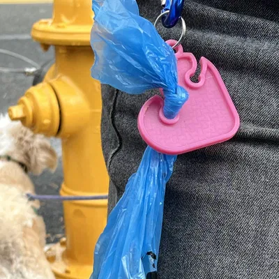 Dog Poop Bag Holder Heart