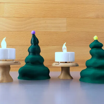 Cây Thông Noel - Sẵn Sàng Đặt Nến