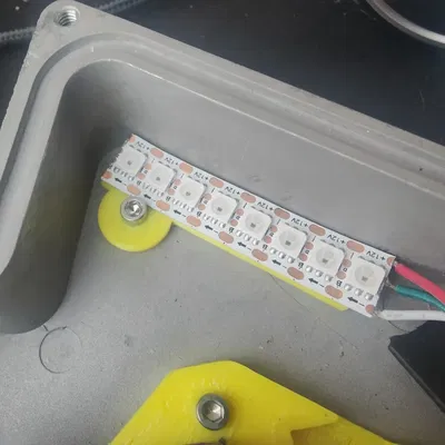 LED strip holder VESC Onewheel