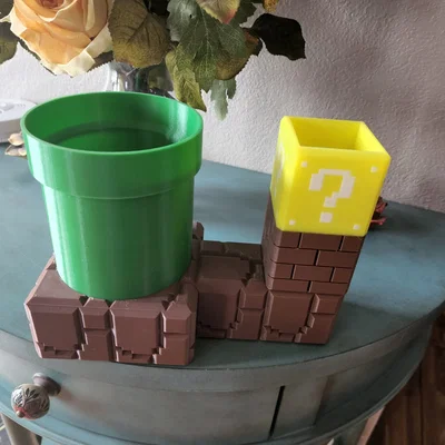Chậu Cây Ống Mario