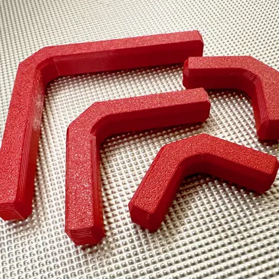 Small 90 degree clamp guides