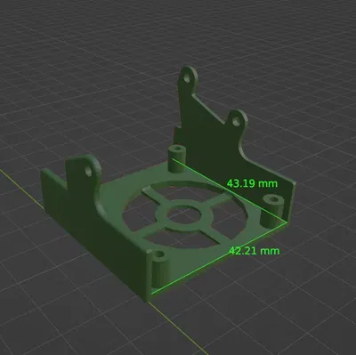 Nắp Che/Giá Đỡ Quạt Sprite In 3D