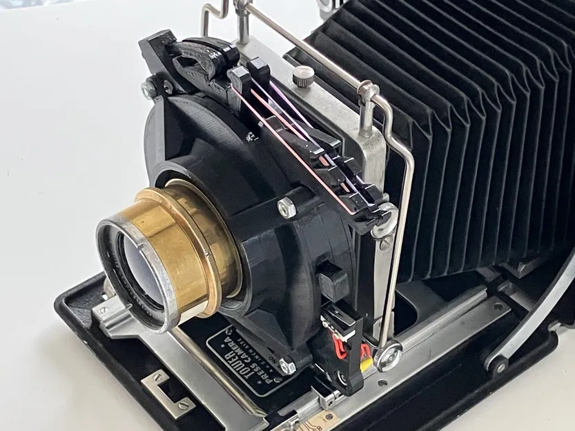 Lá Màn Trập Máy Ảnh Khổ Lớn Cơ Khí - Image 4