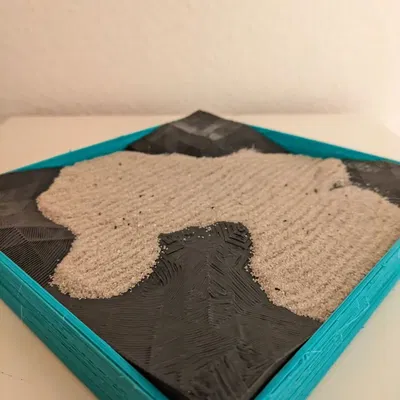 Randomly generated Zen-Garden