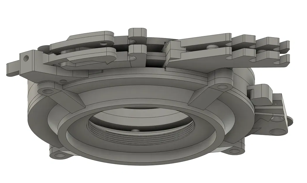 Lá Màn Trập Máy Ảnh Khổ Lớn Cơ Khí - Image 12