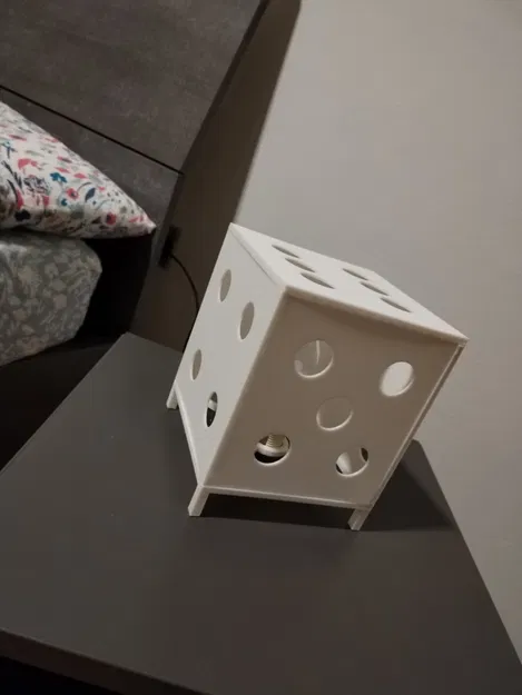 Đèn Trụ Xí Ngầu - Dice Lamp - Image 4