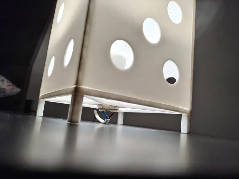 Đèn Trụ Xí Ngầu - Dice Lamp - Image 5