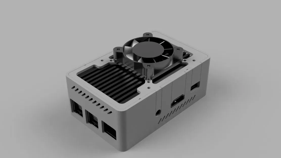 Vỏ Case Cho Rock Pi 4 (Có Tản Nhiệt) - Image 2