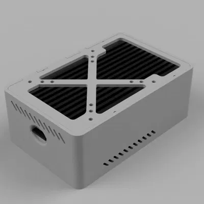 Vỏ Case Cho Rock Pi 4 (Có Tản Nhiệt)