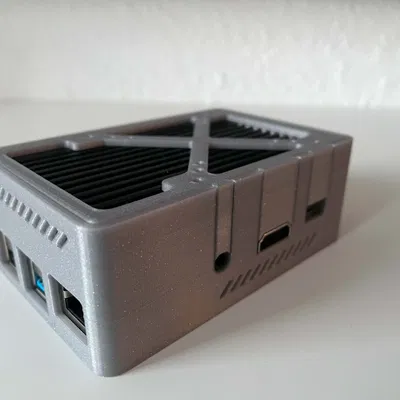 Vỏ Case Cho Rock Pi 4 (Có Tản Nhiệt)