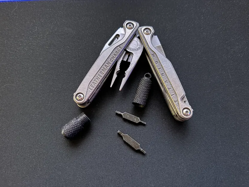 Giá đỡ bit kép Leatherman 4 trong 1 móc chìa khóa - Image 1