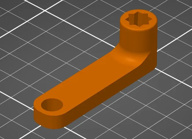 Tay Gạt Van Cấp Nước Vuông Cho Vaillant atmoTEC Plus - Image 1