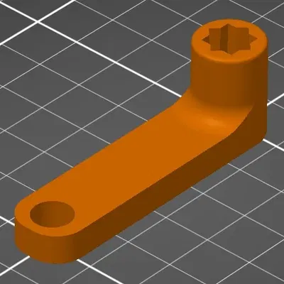 Tay Gạt Van Cấp Nước Vuông Cho Vaillant atmoTEC Plus