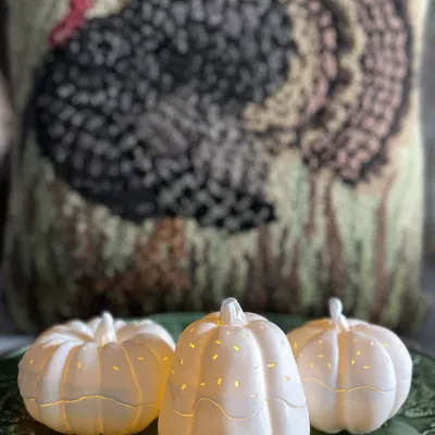 Bộ Ba Bí Ngô Lễ Tạ Ơn Dễ Thương