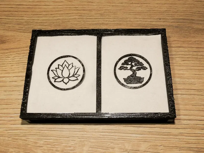 Bàn Zen mini với biểu tượng và phụ kiện trang trí - Image 6