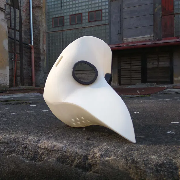 Mặt Nạ Bác Sĩ Dịch Hạch Hiện Đại - Image 2