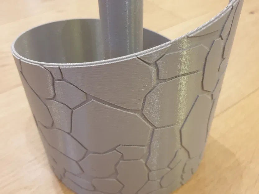 Giá Đỡ Khăn Giấy Xoắn Ốc Họa Tiết Đá - Image 2