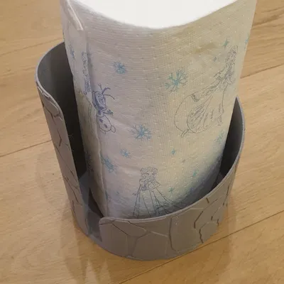 Giá Đỡ Khăn Giấy Xoắn Ốc Họa Tiết Đá