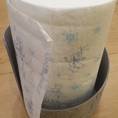 Giá Đỡ Khăn Giấy Xoắn Ốc Họa Tiết Đá