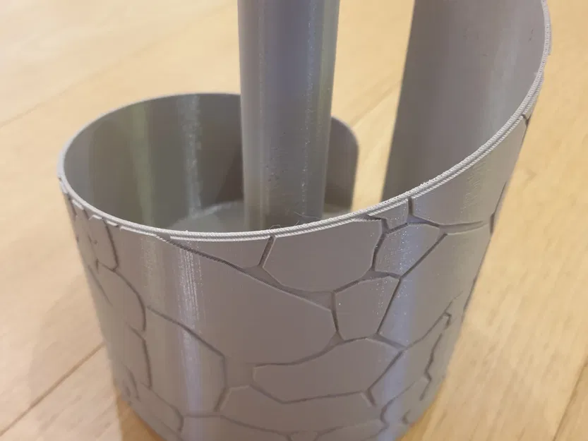 Giá Đỡ Khăn Giấy Xoắn Ốc Họa Tiết Đá - Image 5