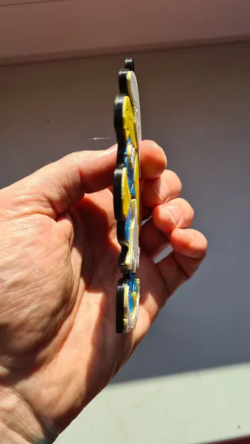 Móc khóa Smurfette nhiều lớp - Image 3