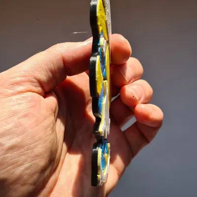 Móc khóa Smurfette nhiều lớp