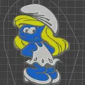 Móc khóa Smurfette nhiều lớp - Thumbnail 4