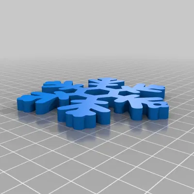 Đồ Trang Trí Hình Bông Tuyết