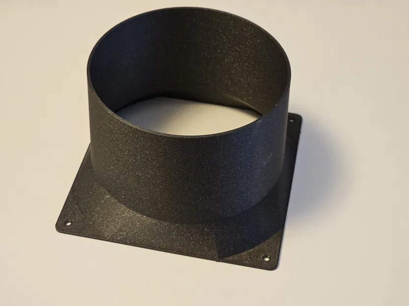 Bộ Chuyển Đổi Quạt 140mm Sang Ống Xoắn PVC 125mm - Image 2