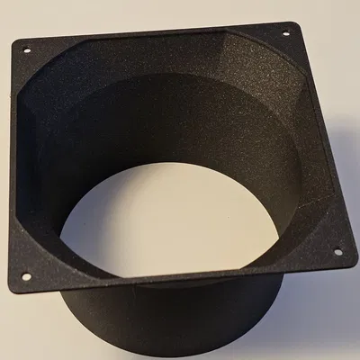 Bộ Chuyển Đổi Quạt 140mm Sang Ống Xoắn PVC 125mm