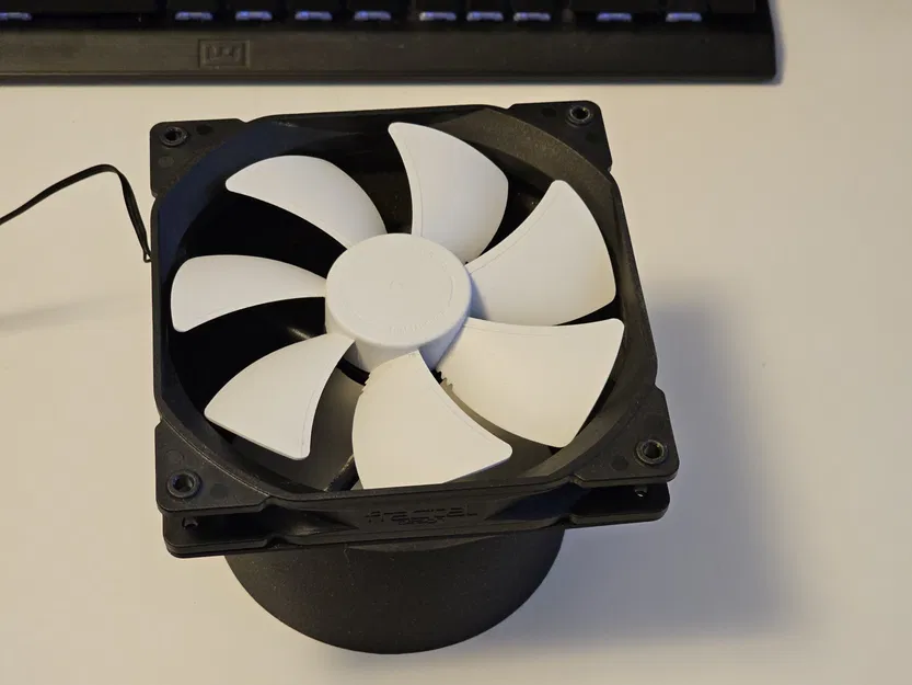 Bộ Chuyển Đổi Quạt 140mm Sang Ống Xoắn PVC 125mm - Image 5