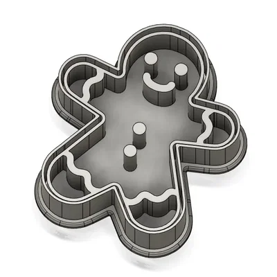 Khuôn Cắt Bánh Quy Hình Bánh Gừng